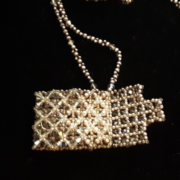 Handmade Working Pouch 925 Silver Necklace - Picture 8 of 13
